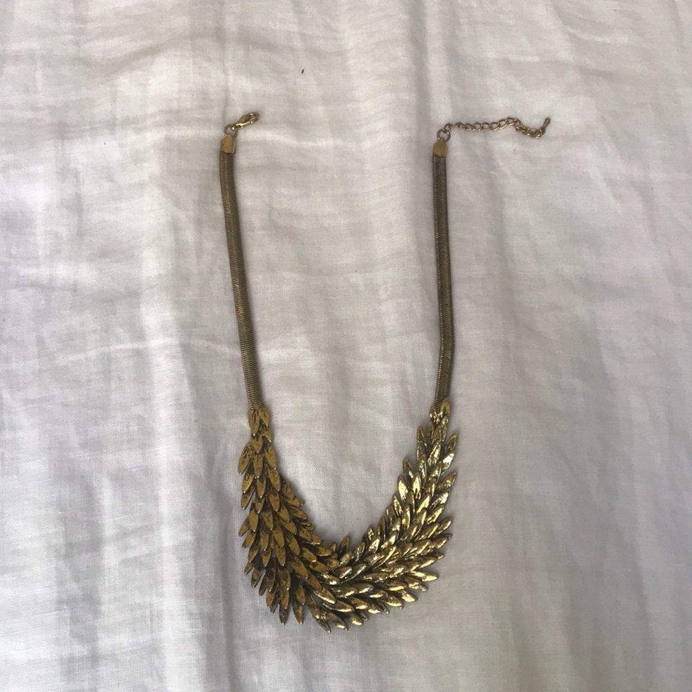 Gold necklace
